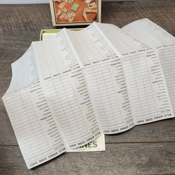 Vintage 1971 Parker Brothers Mille Bornes French Auto Racing Card Game! COMPLETE - Picture 6 of 7